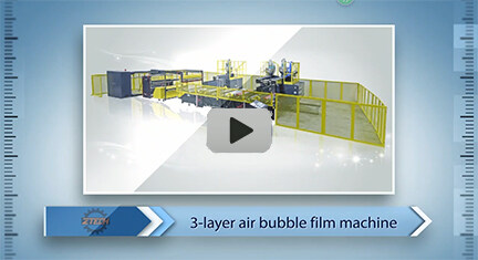 3-layer air bubble film machine