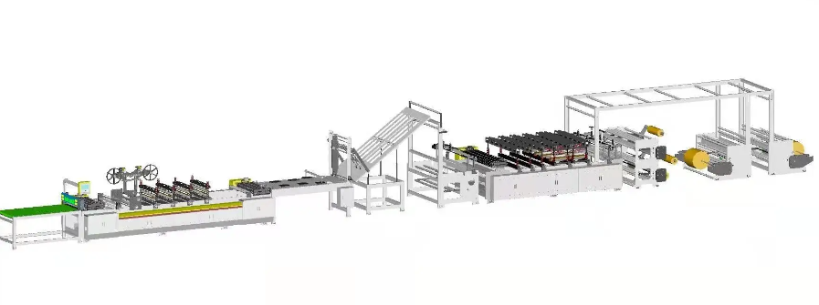 Latest Kraft Honeycomb Paper Padded Packaging Bag making machine