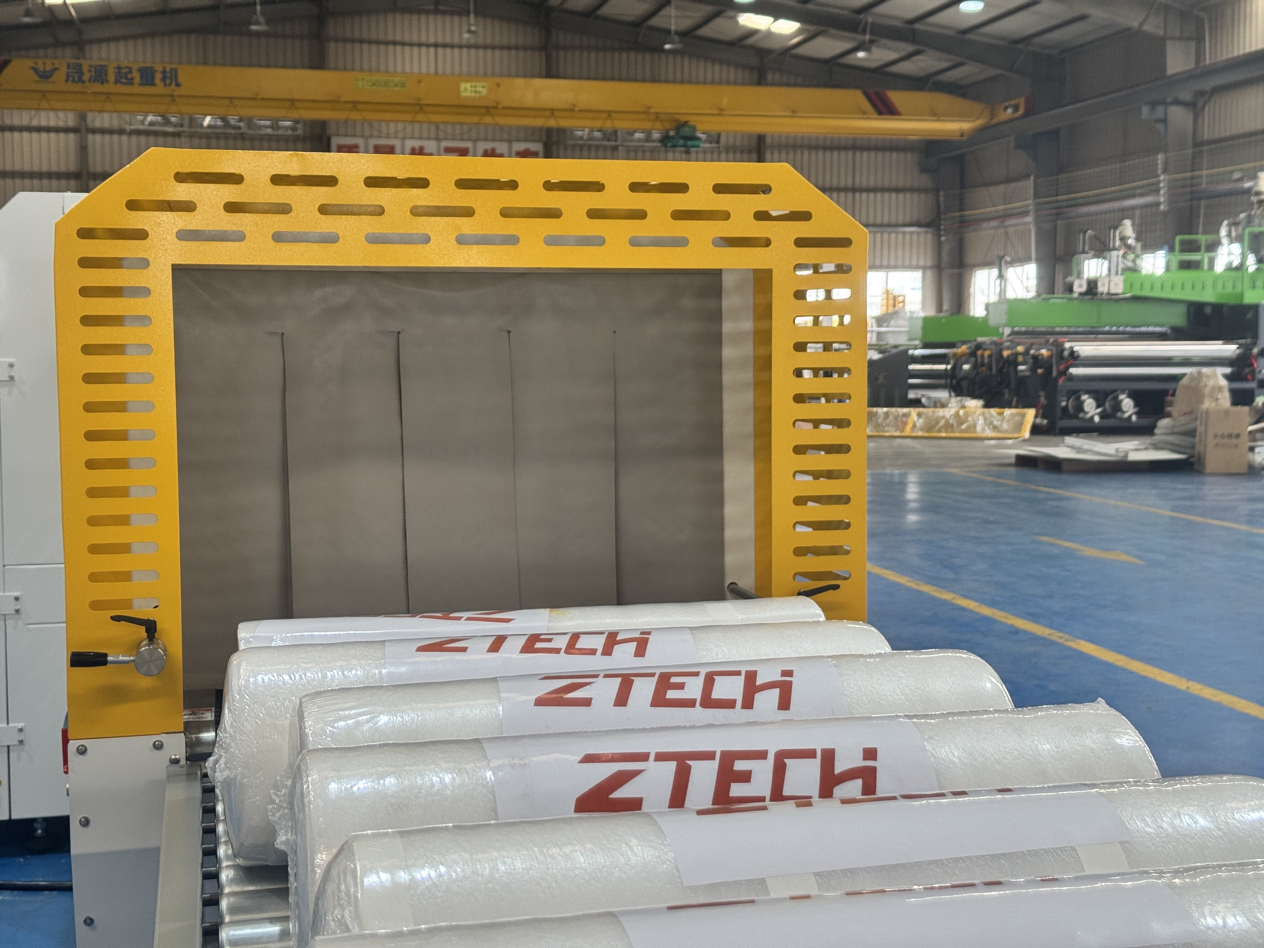 ZTECH Coreless Rewinder Secures Another New Order – Successfully Delivered After Customer Acceptance
